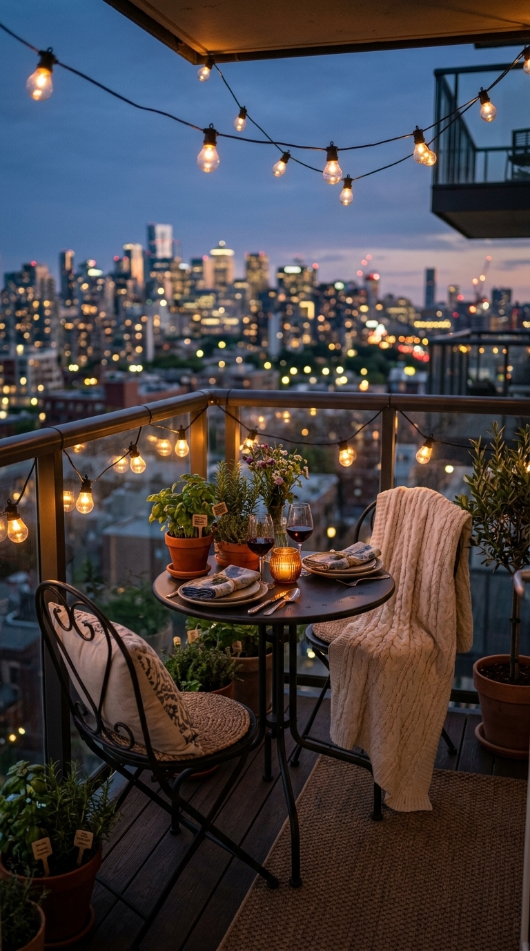 10. Urban Balcony Brunch