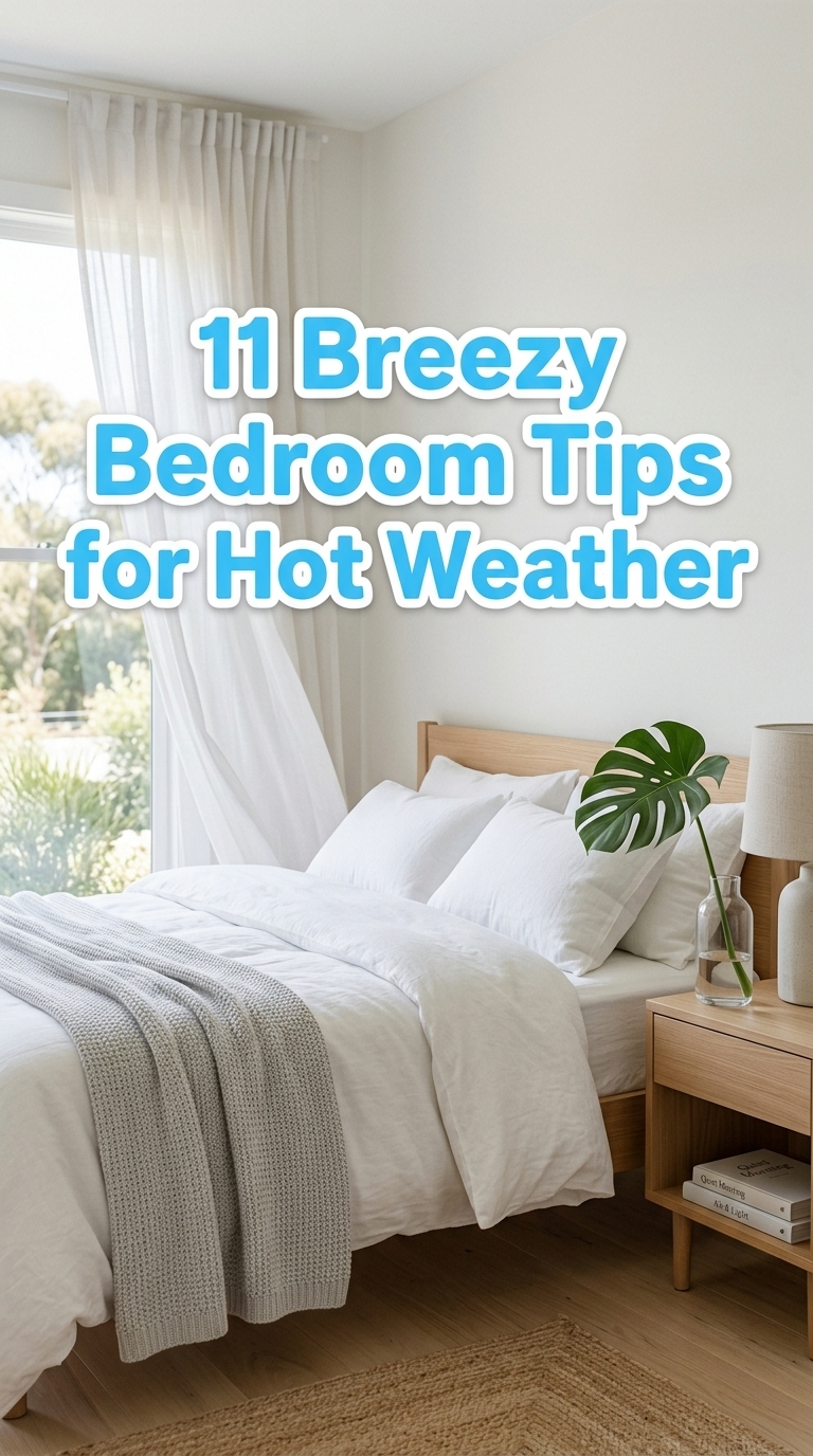 11 Breezy Bedroom Tips for Hot Weather