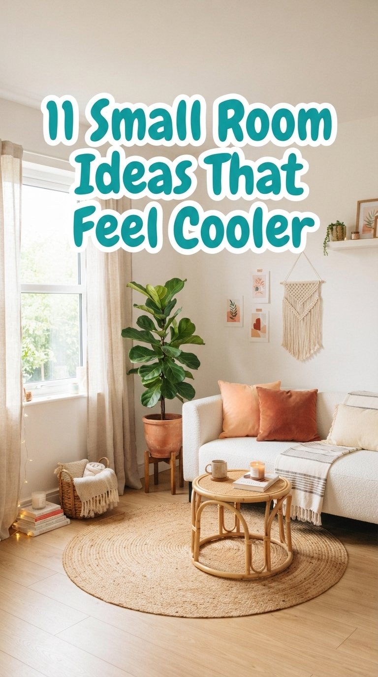 11 Small Room Ideas That Feel Cooler