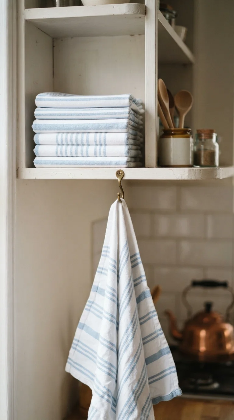 11. Hang Pretty Tea Towels