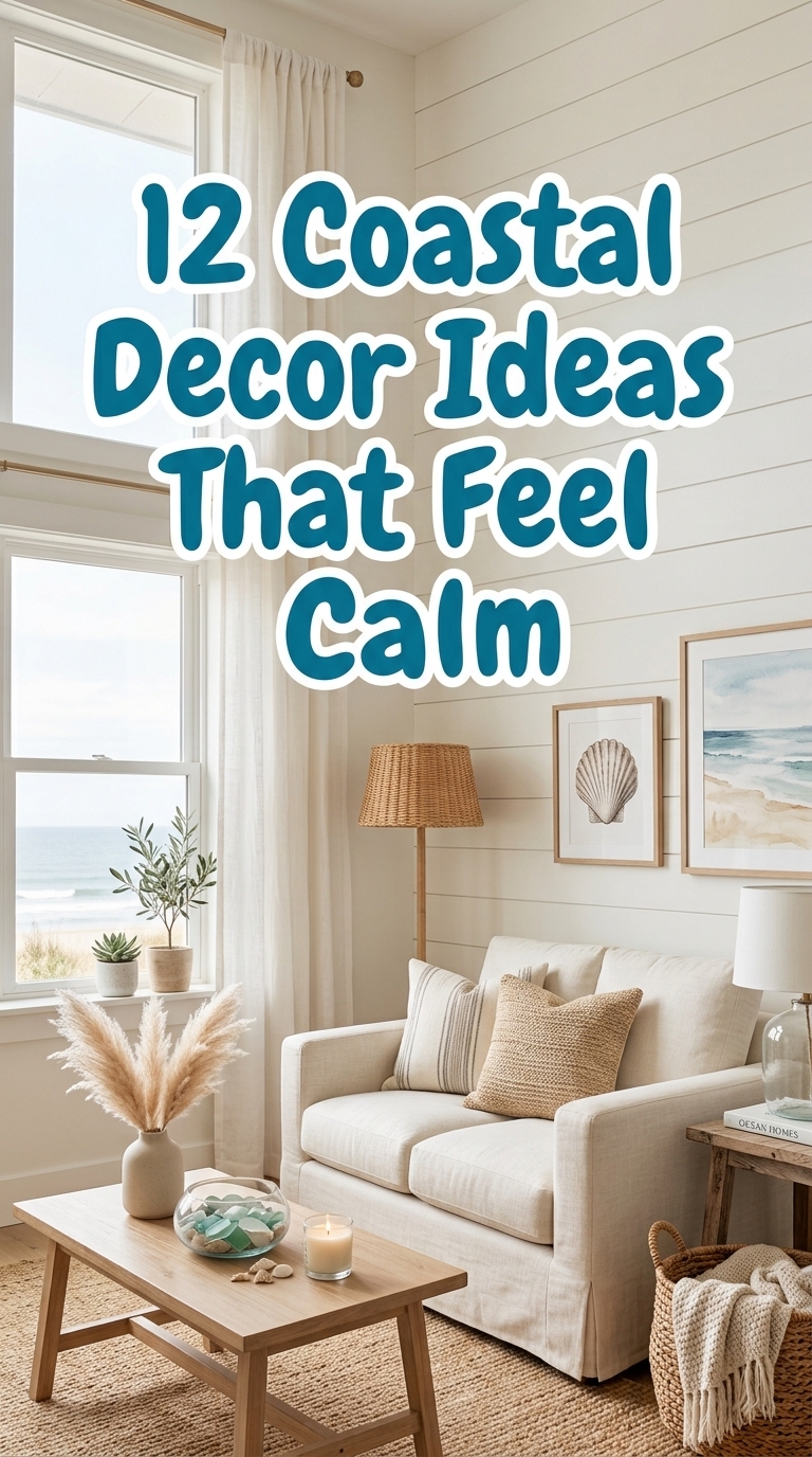 12 Coastal Decor Ideas That Feel Calm