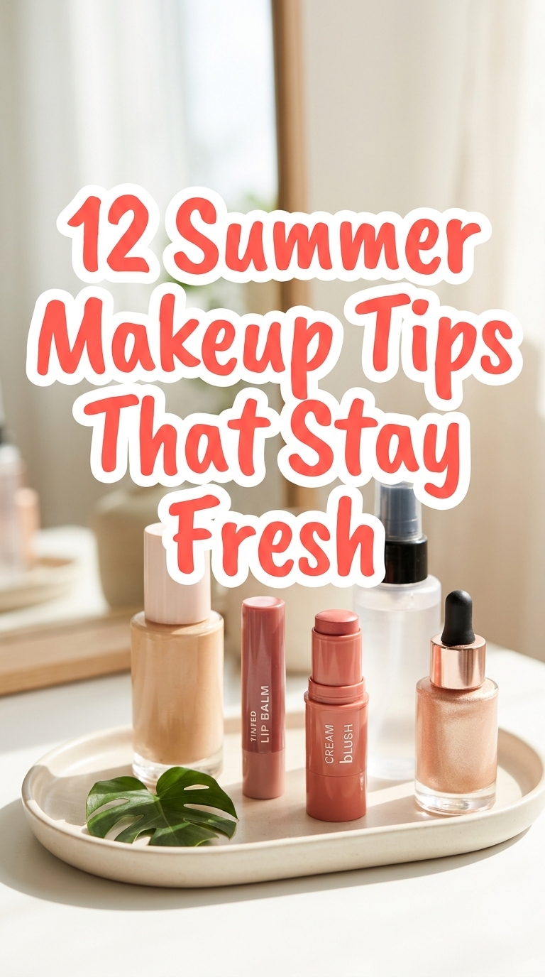 12 Summer Makeup Tips That Stay Fresh