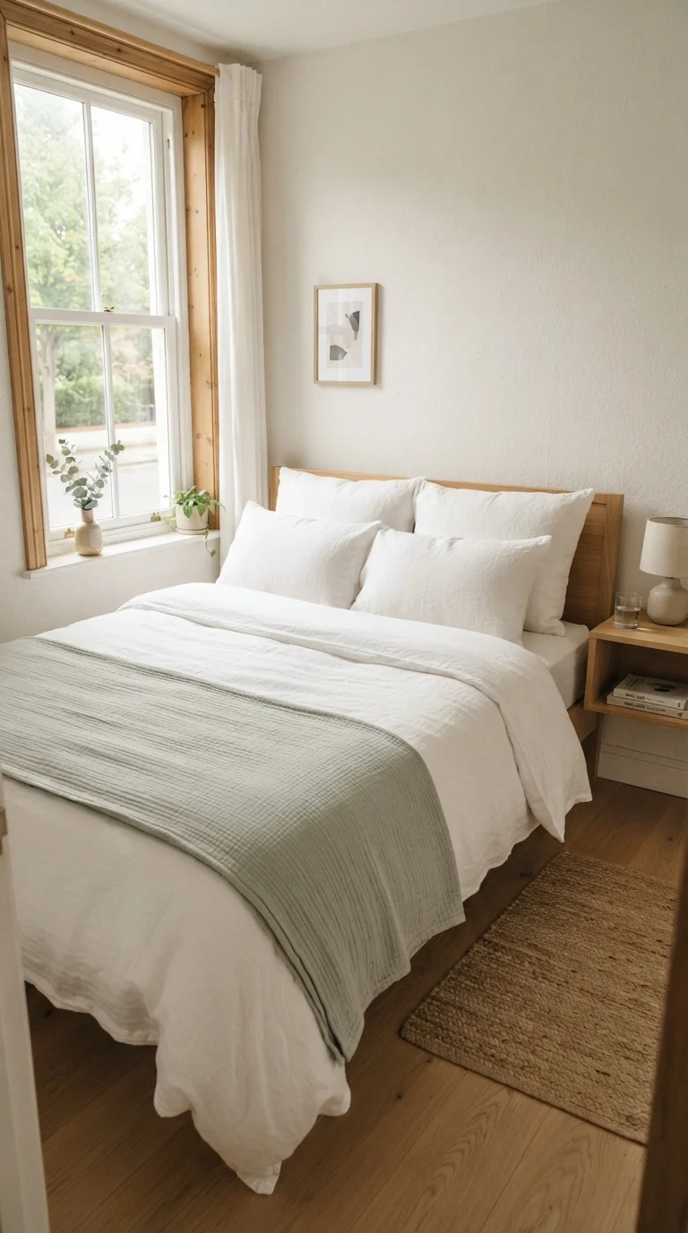 2. Lightweight Bedding for a Breezy Feel
