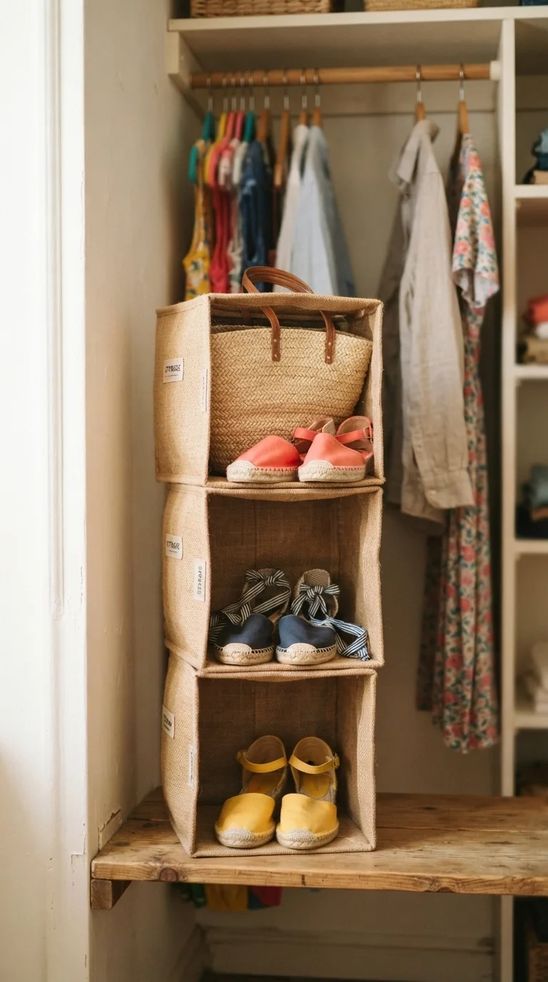 2. Stackable Storage Cubes for Small Spaces