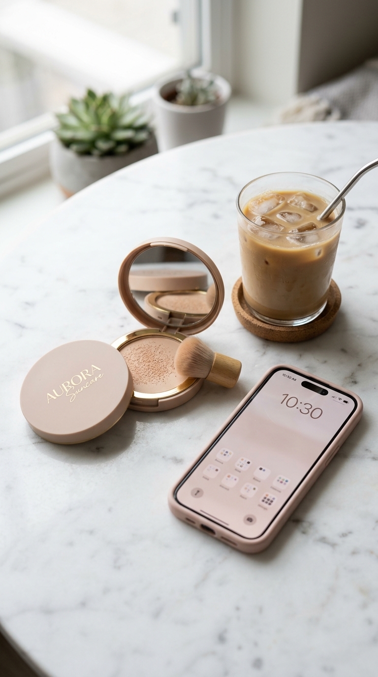 2. Tinted SPF Powder for On-the-Go Touch-Ups