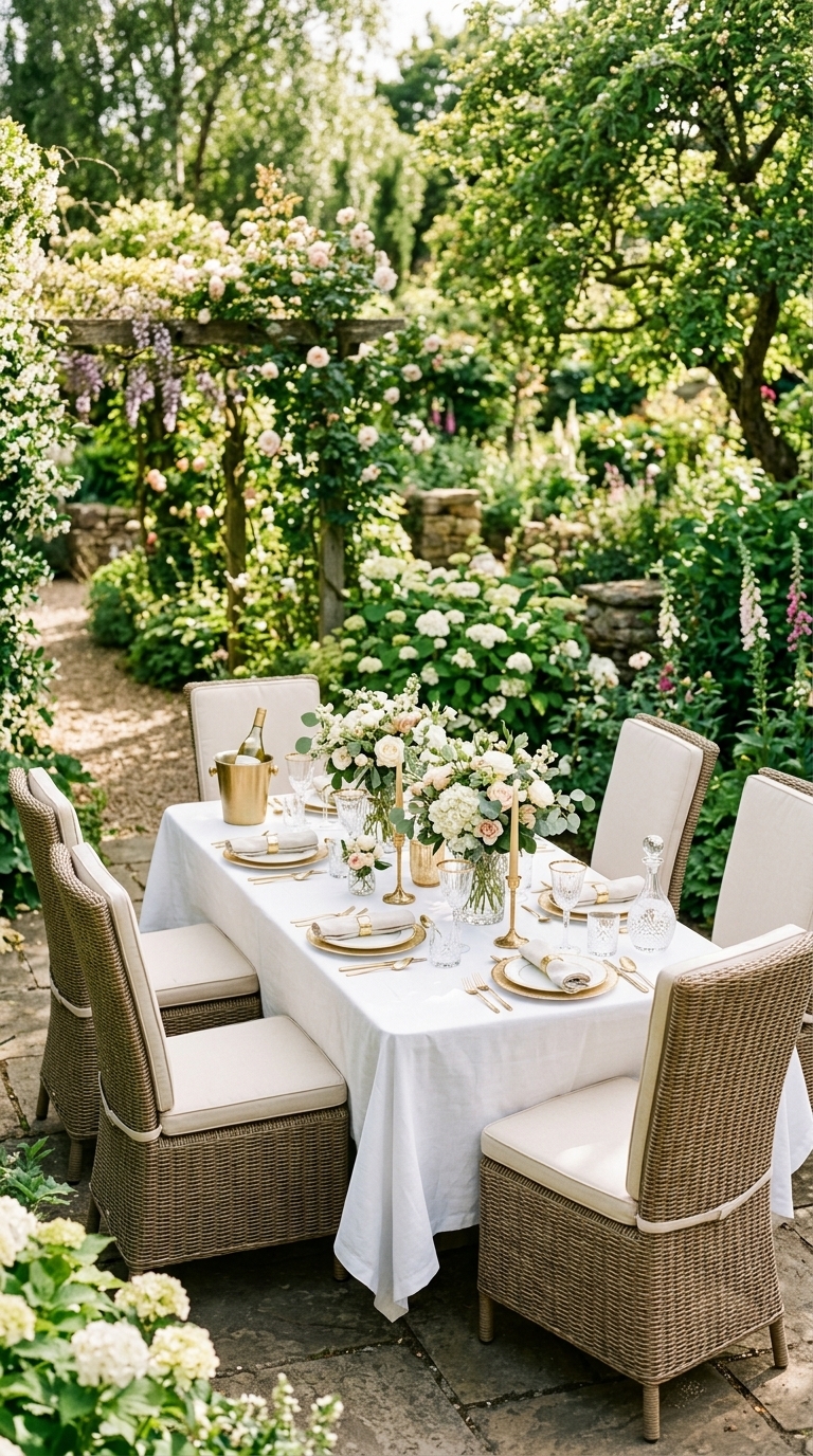 3. Garden Party Glam