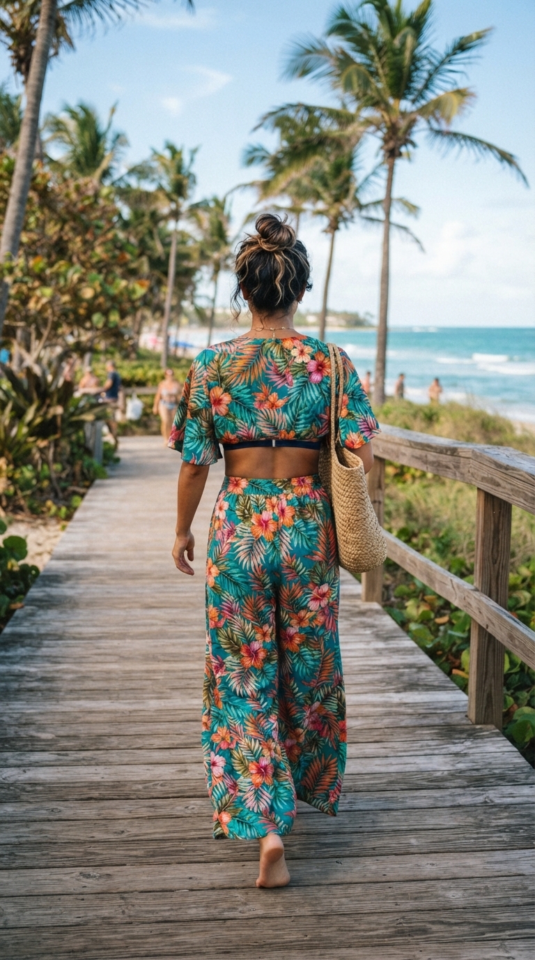 3. The Flowy Wide-Leg Pants Set