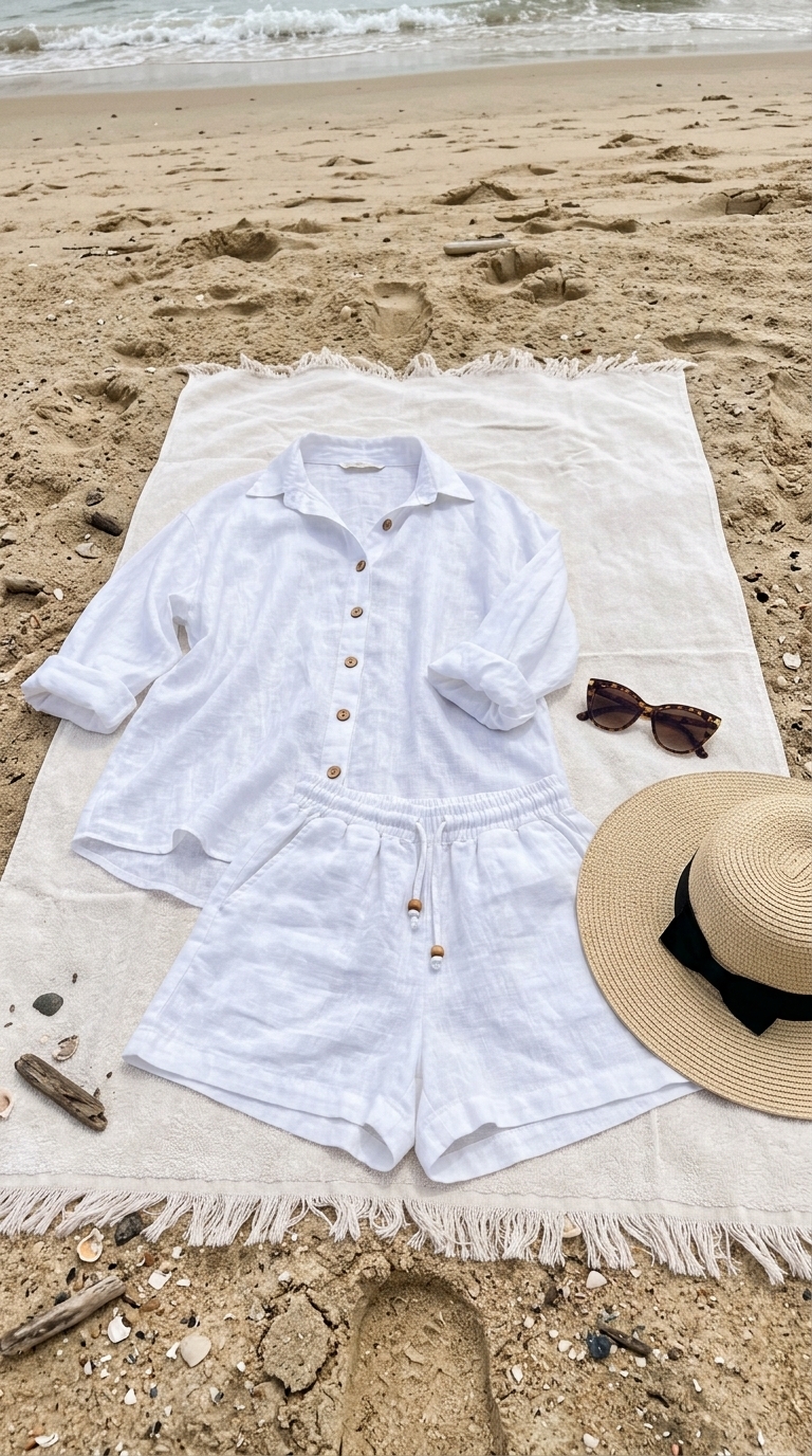4. Beach-Ready Cover-Up Set