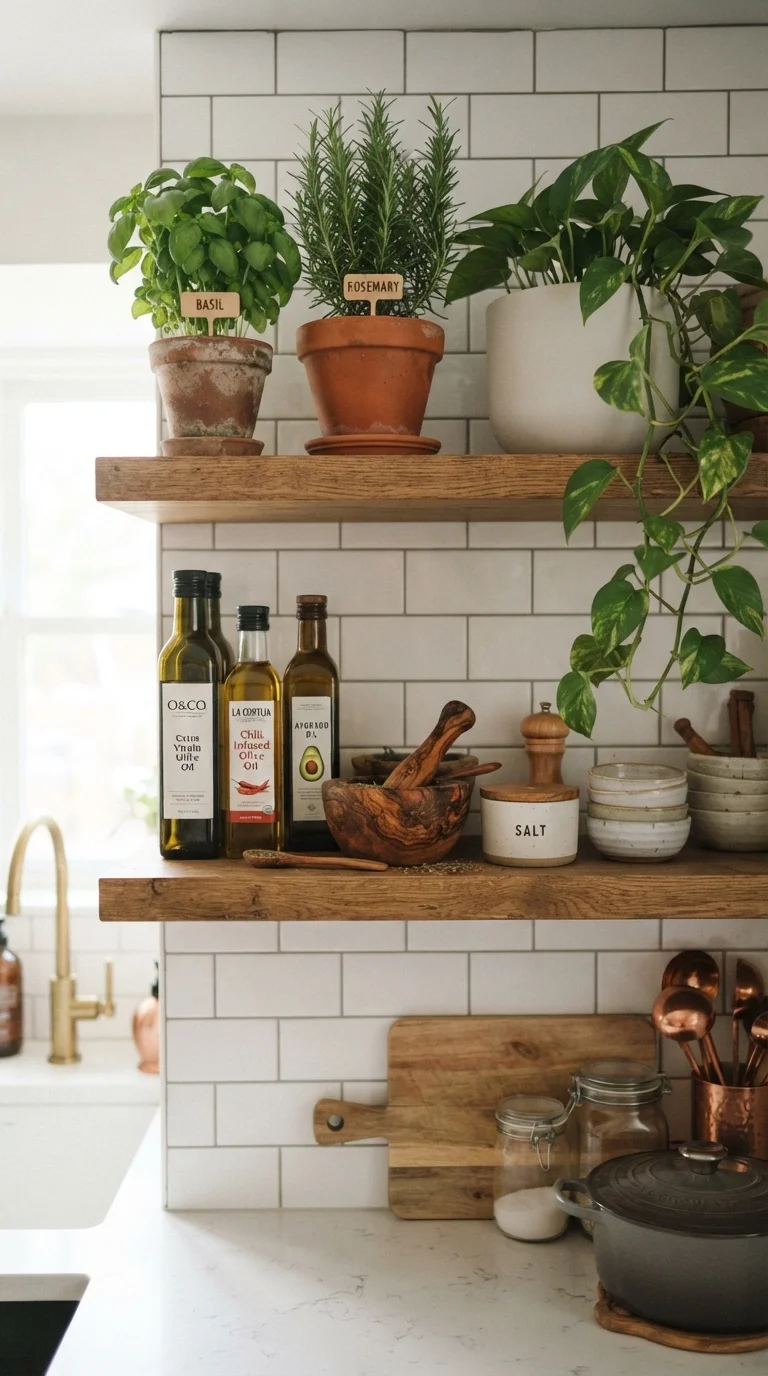 4. Integrate Greenery and Herbs