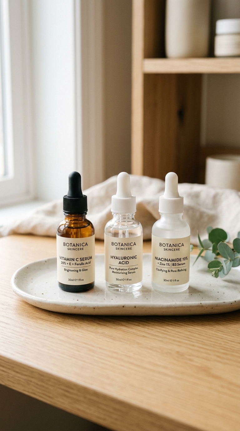 4. Layer Serums for Targeted Radiance