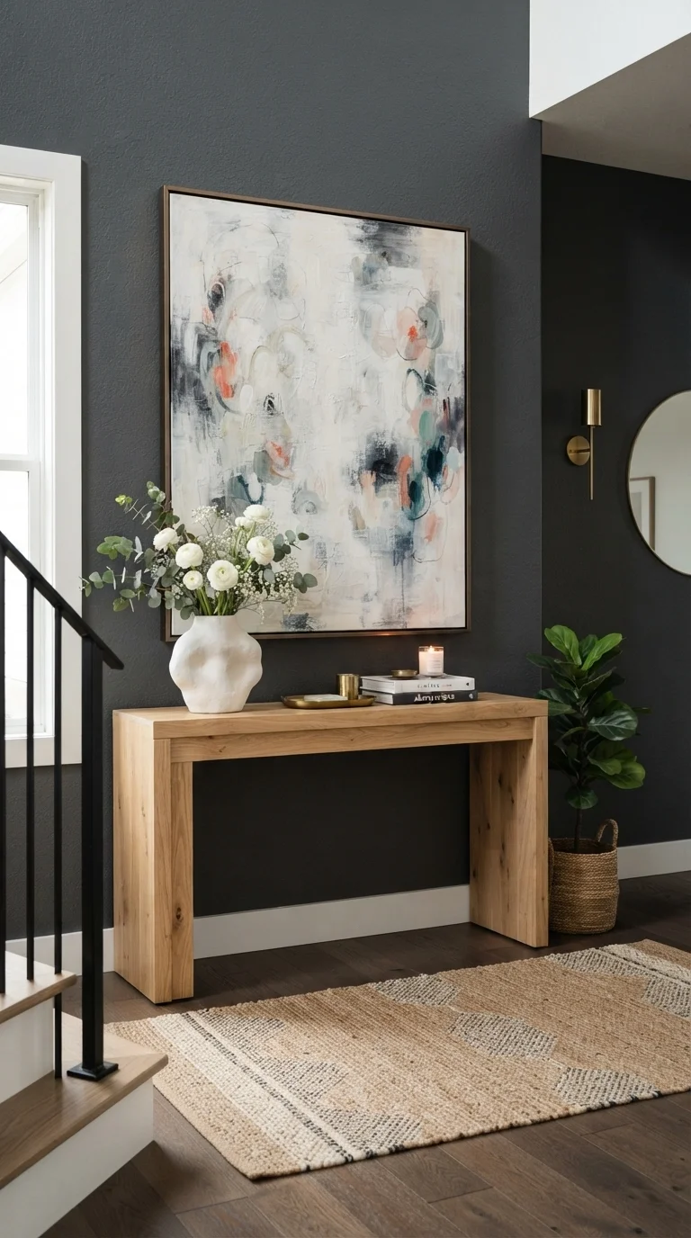 4. Modern Neutrals with a Pop