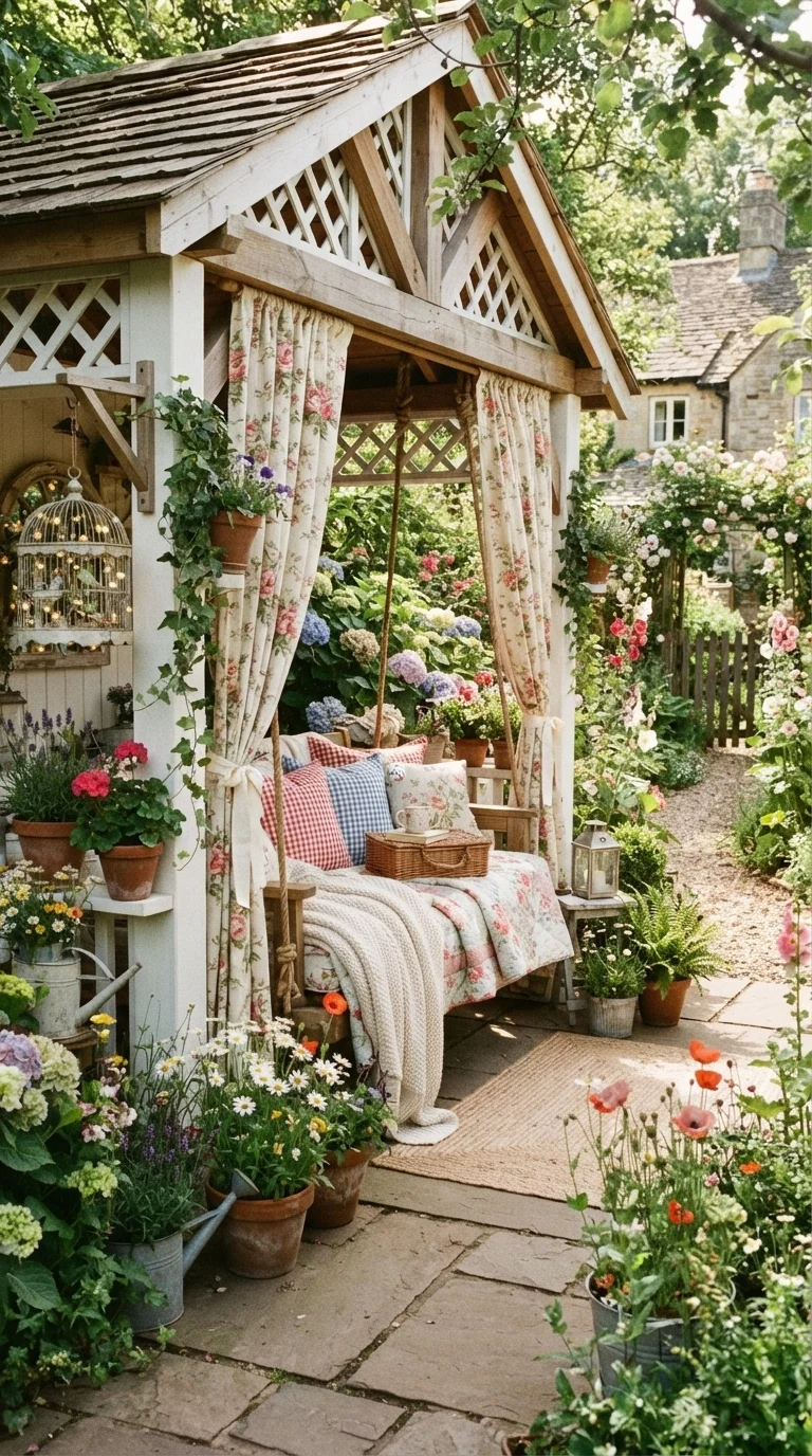 4. Style a Cozy Cottage Core Nook