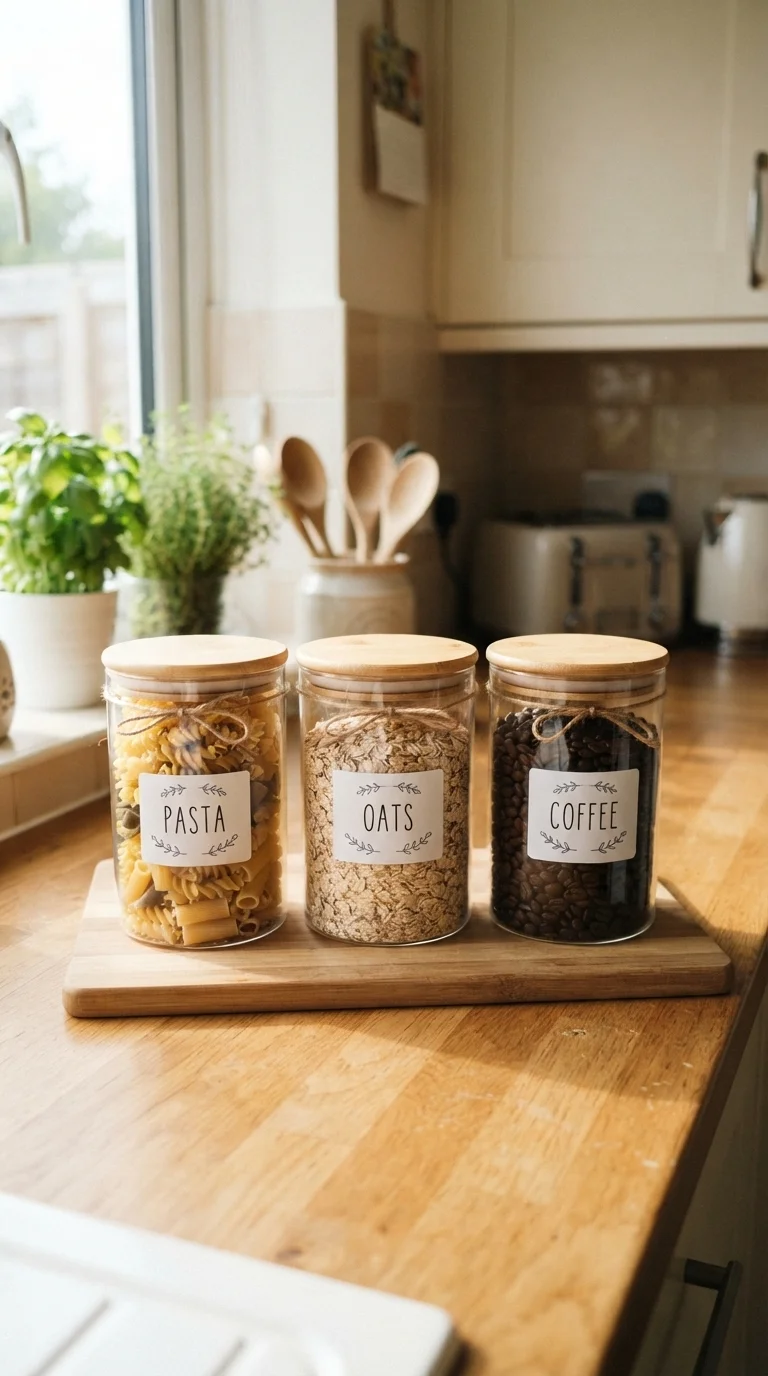 4. Stylish Storage Canisters