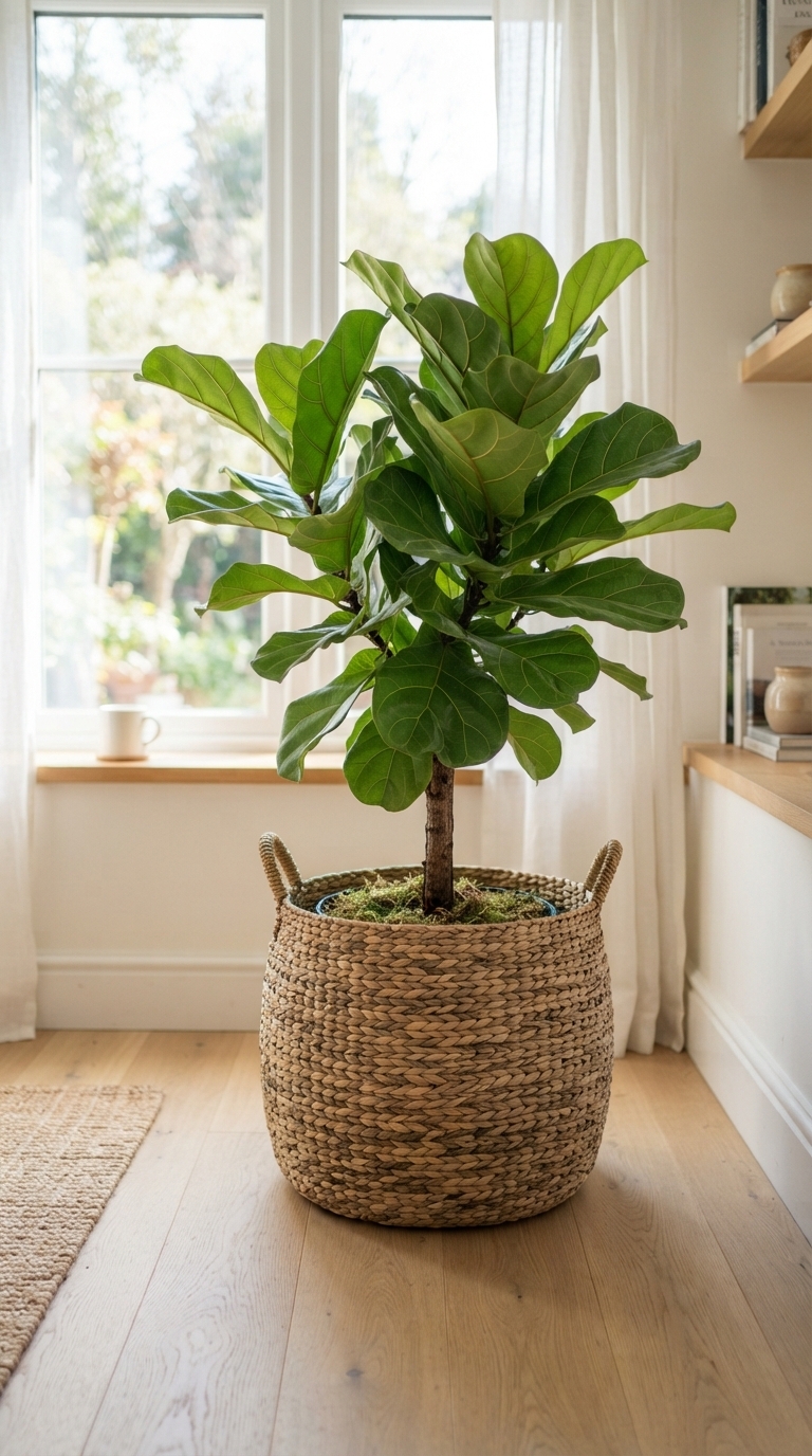 5. Go Green with Seagrass Planters