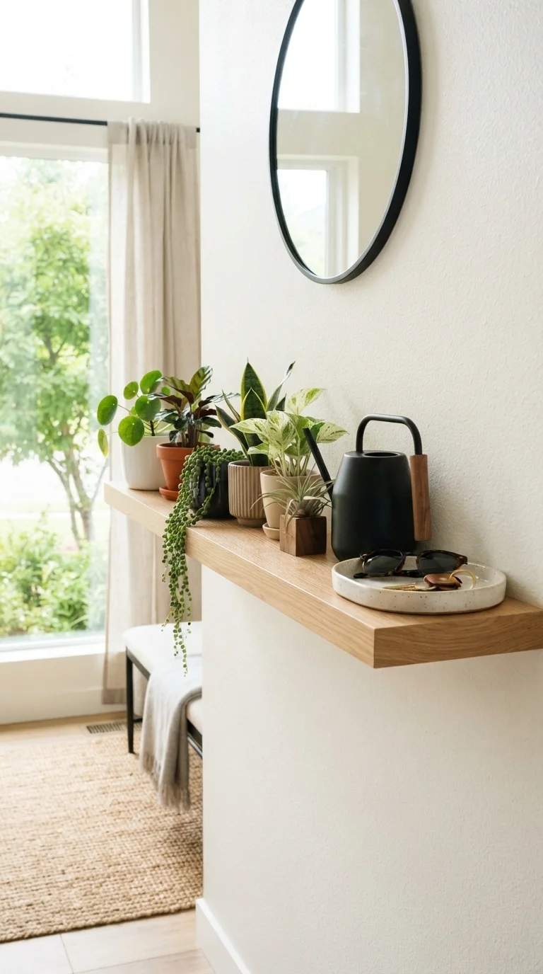 5. Greenery Galore Shelf
