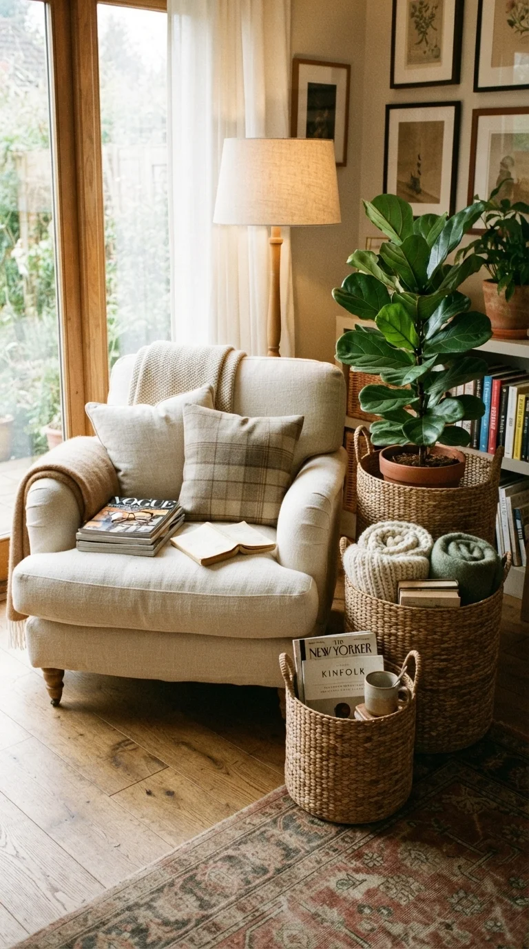 5. Style with Decorative Storage Baskets