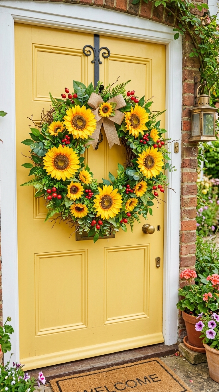 5. Sunny Sunflower & Berry Burst