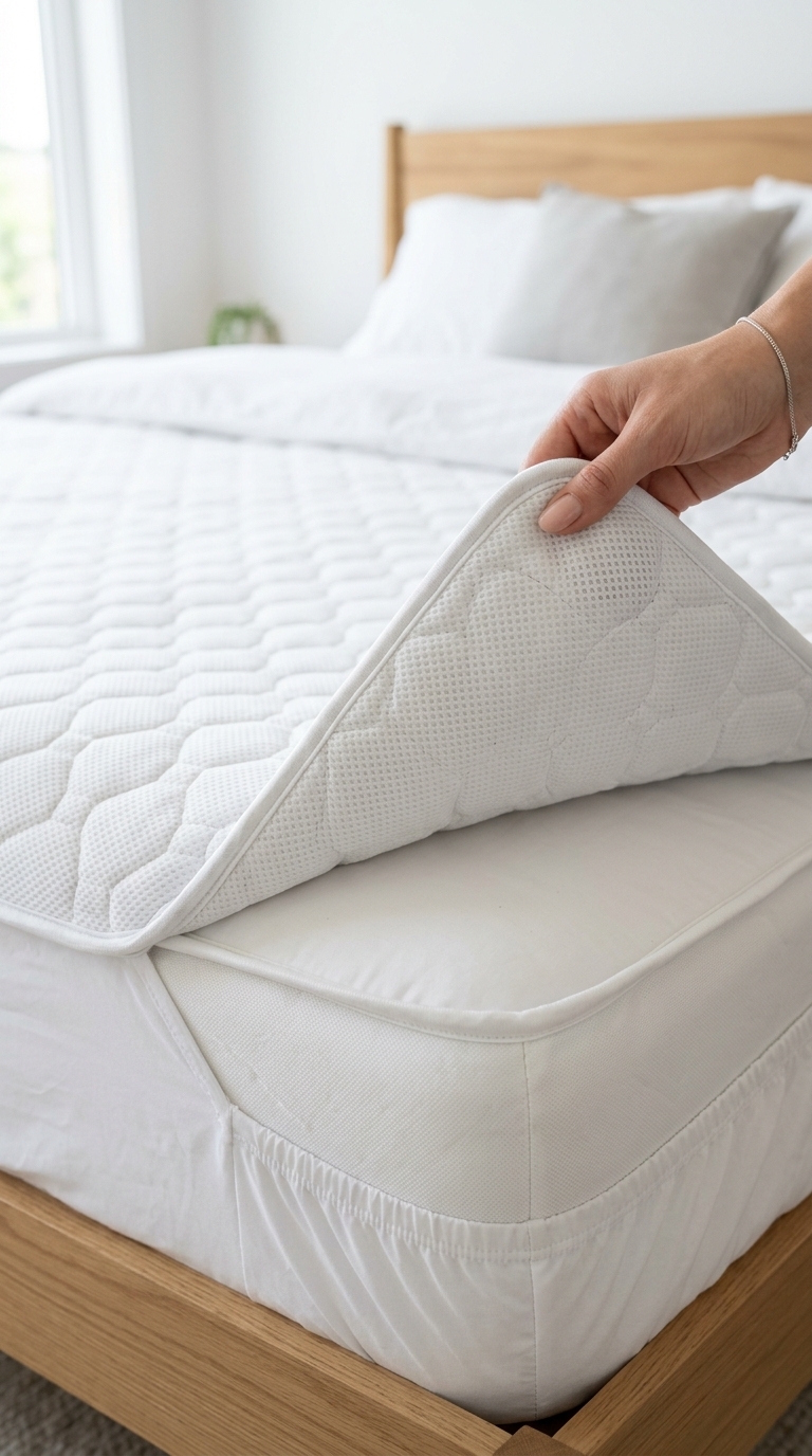 6. Consider Cooling Mattress Protectors