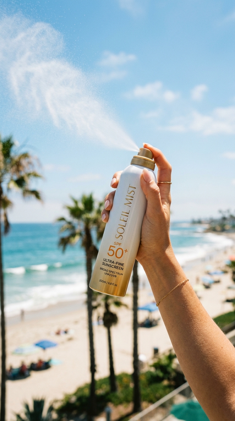 6. Mist It On: Continuous Spray SPF