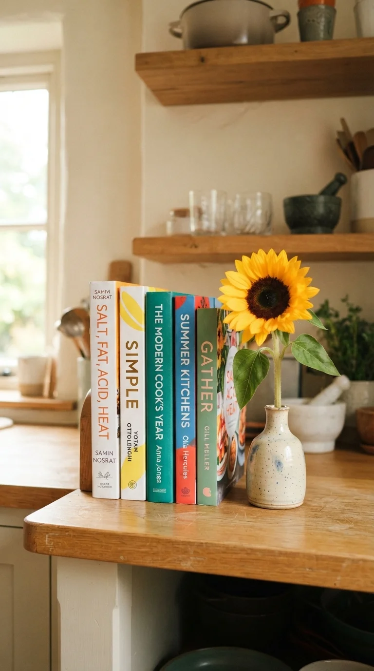 6. Style with Summer Cookbooks