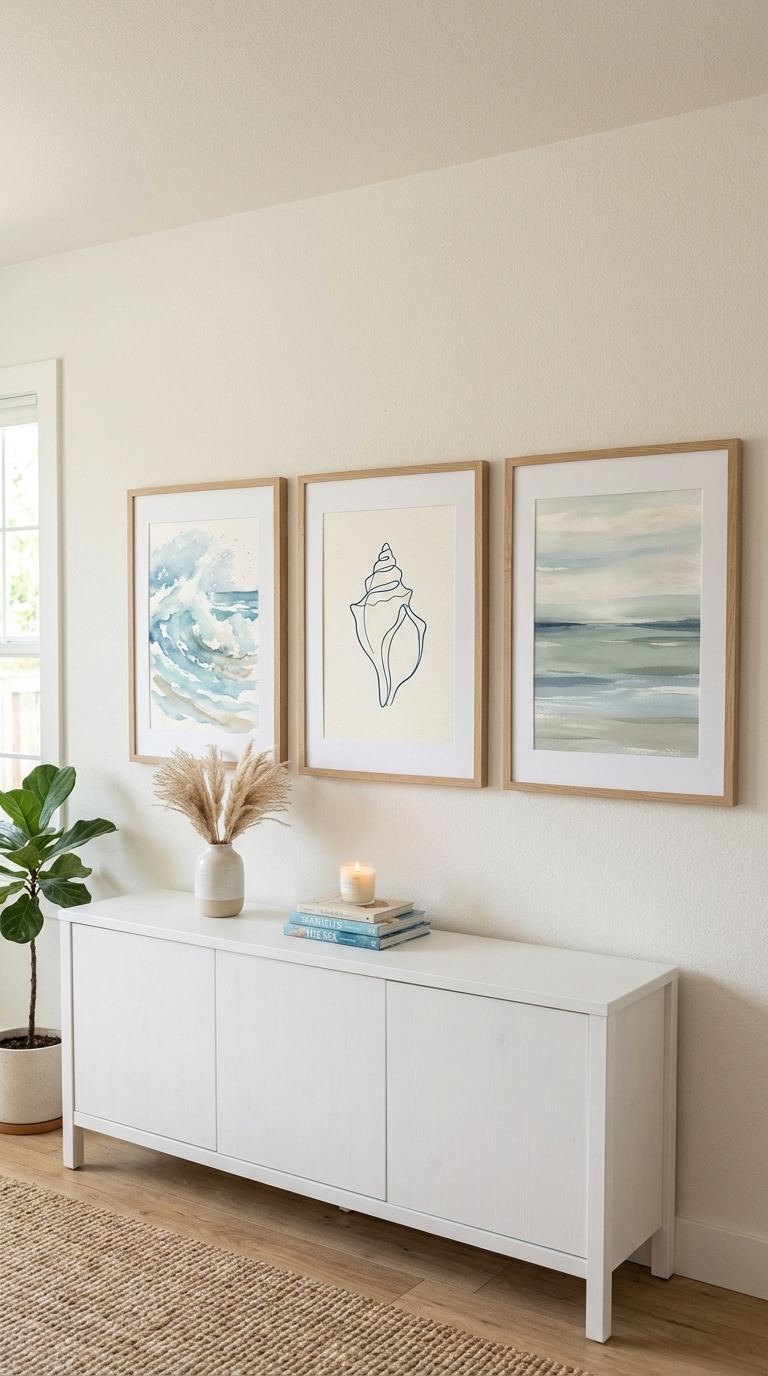 6. Use Ocean-Inspired Art