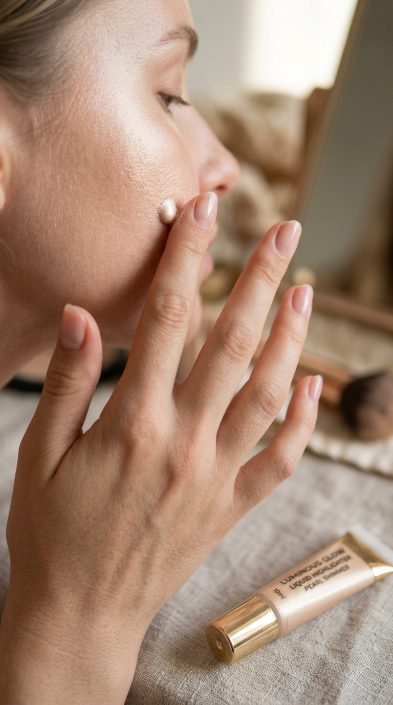 6. Use a Cream or Liquid Highlighter