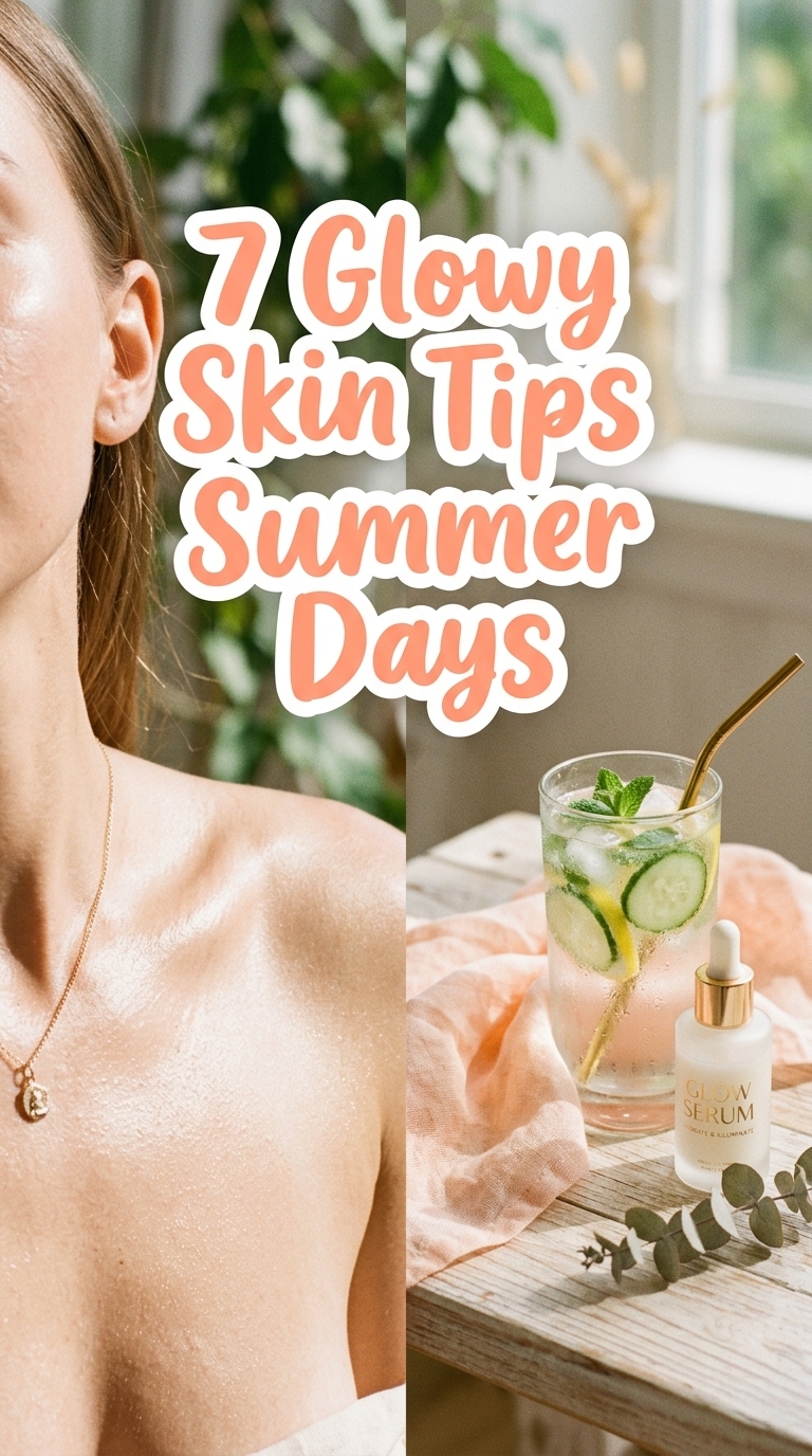 7 Glowy Skin Tips for Summer Days