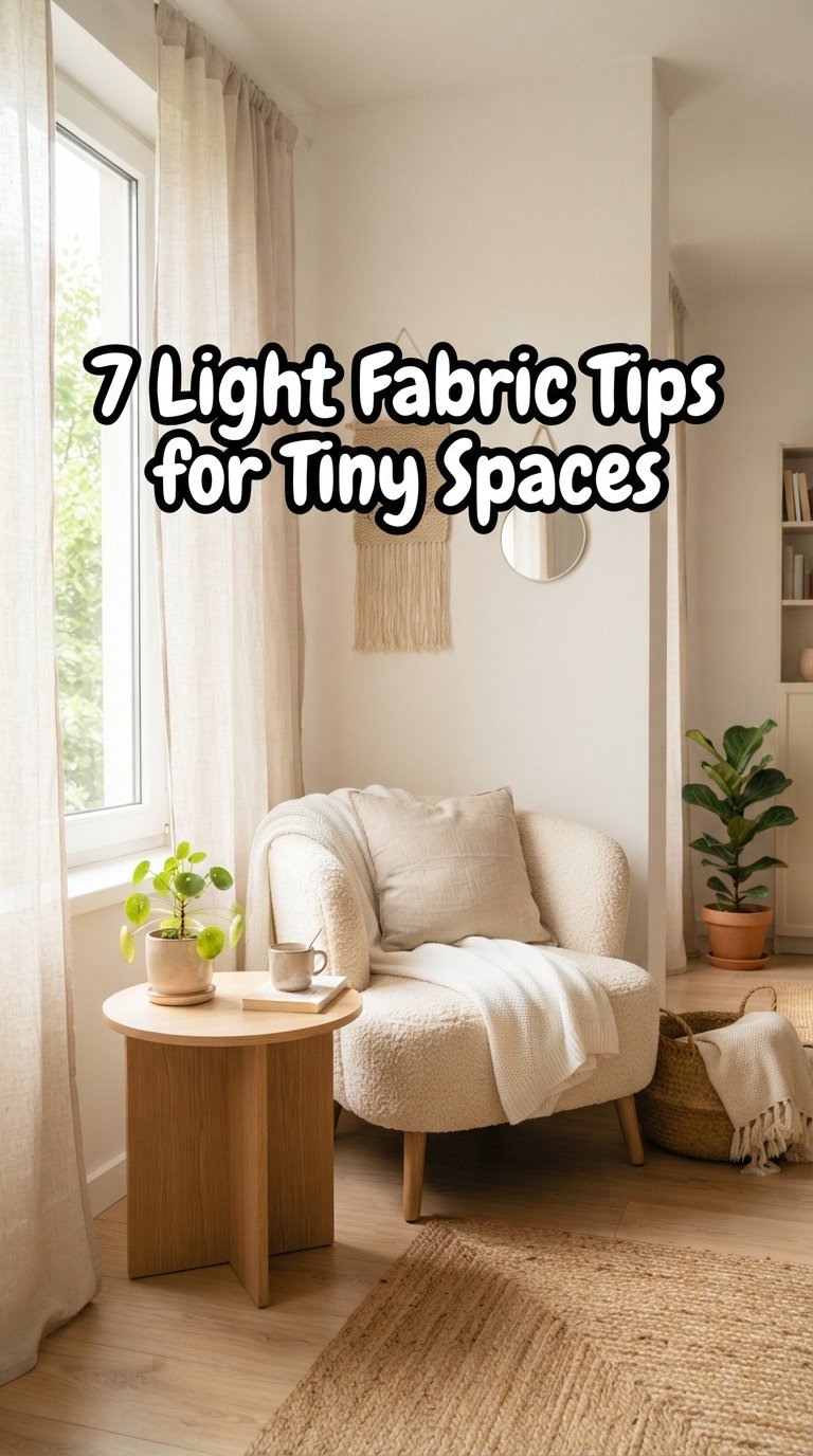7 Light Fabric Tips for Tiny Spaces