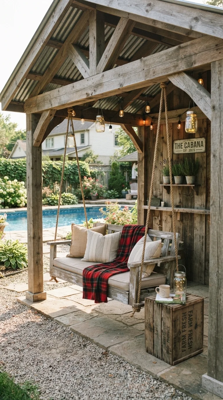 7. Embrace Rustic Farmhouse Charm