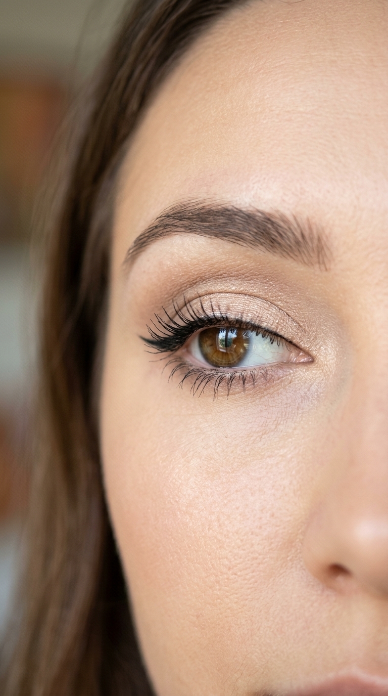 7. Minimal Eye Makeup Magic
