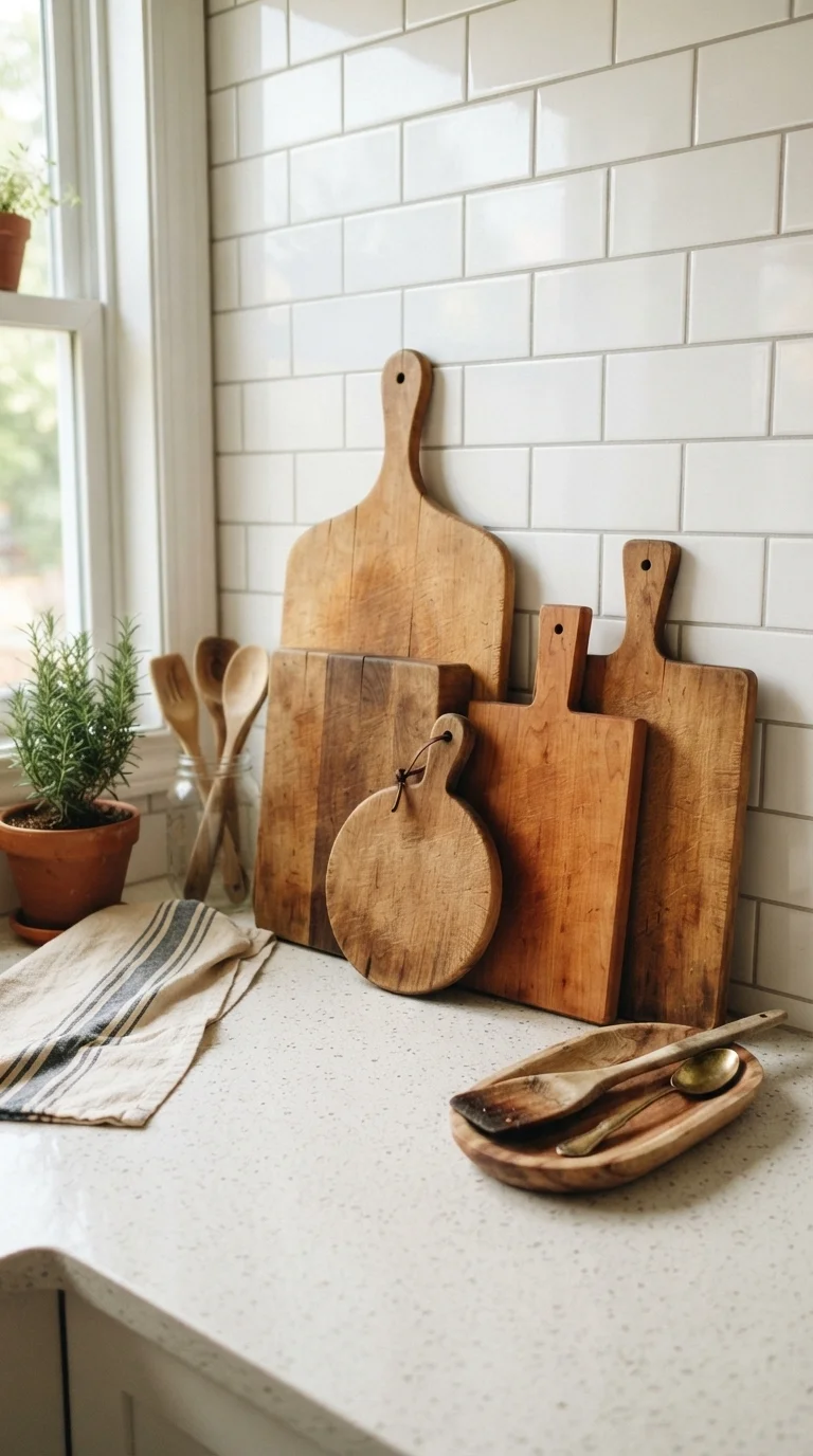 7. Warm Wood Accents