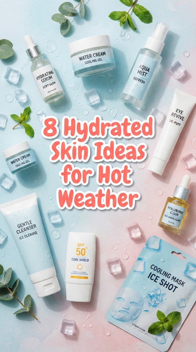 8 Hydrated Skin Ideas for Hot Weather