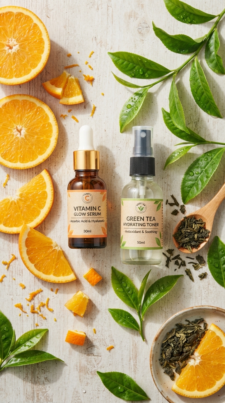 8. Boost with Antioxidant-Rich Skincare