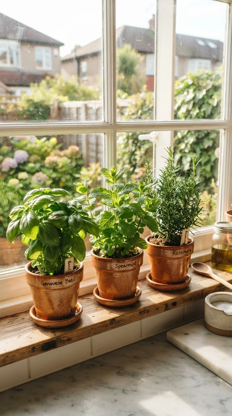8. Herb Garden in Sunny Spot