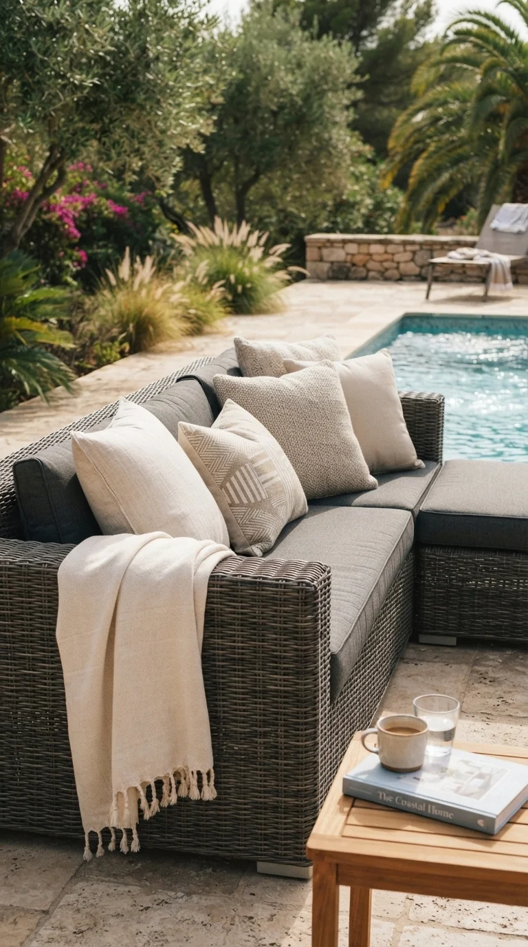 8. Luxe Outdoor Textiles