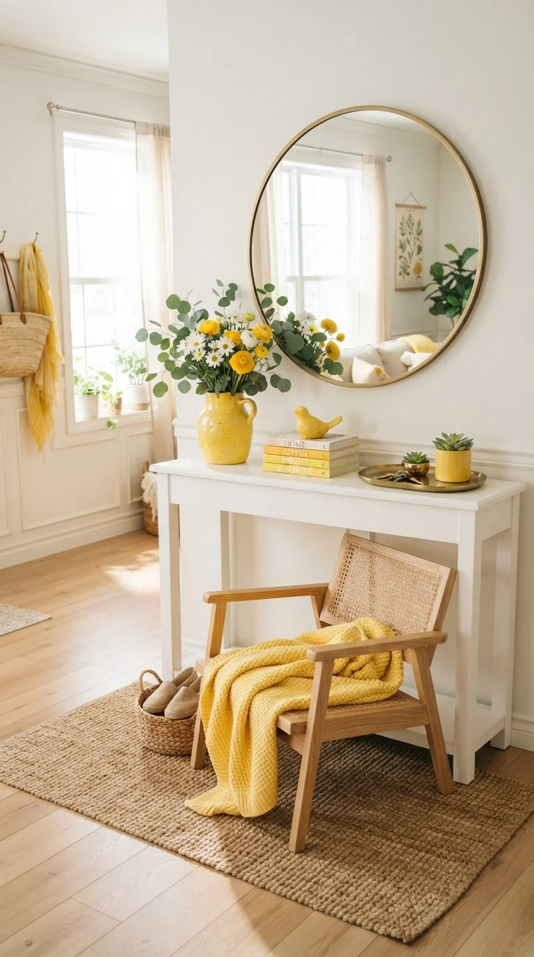 8. Playful Pops of Yellow