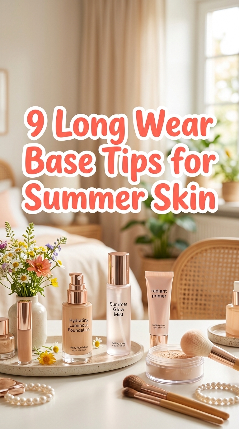 9 Long Wear Base Tips for Summer Skin