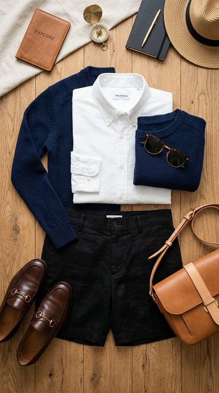 9. Classic & Polished: Timeless Travel Style