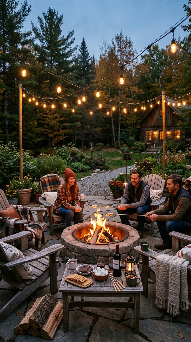 9. Cozy Campfire Cookout
