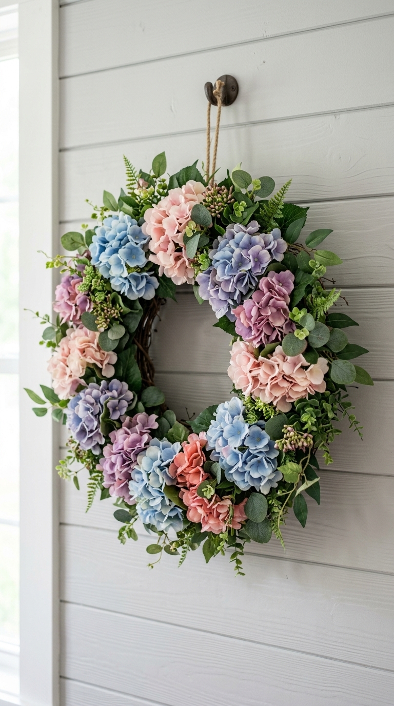 9. Hydrangea Hues Harmony