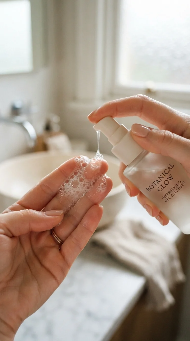 1. Opt for Gel-Based Cleansers