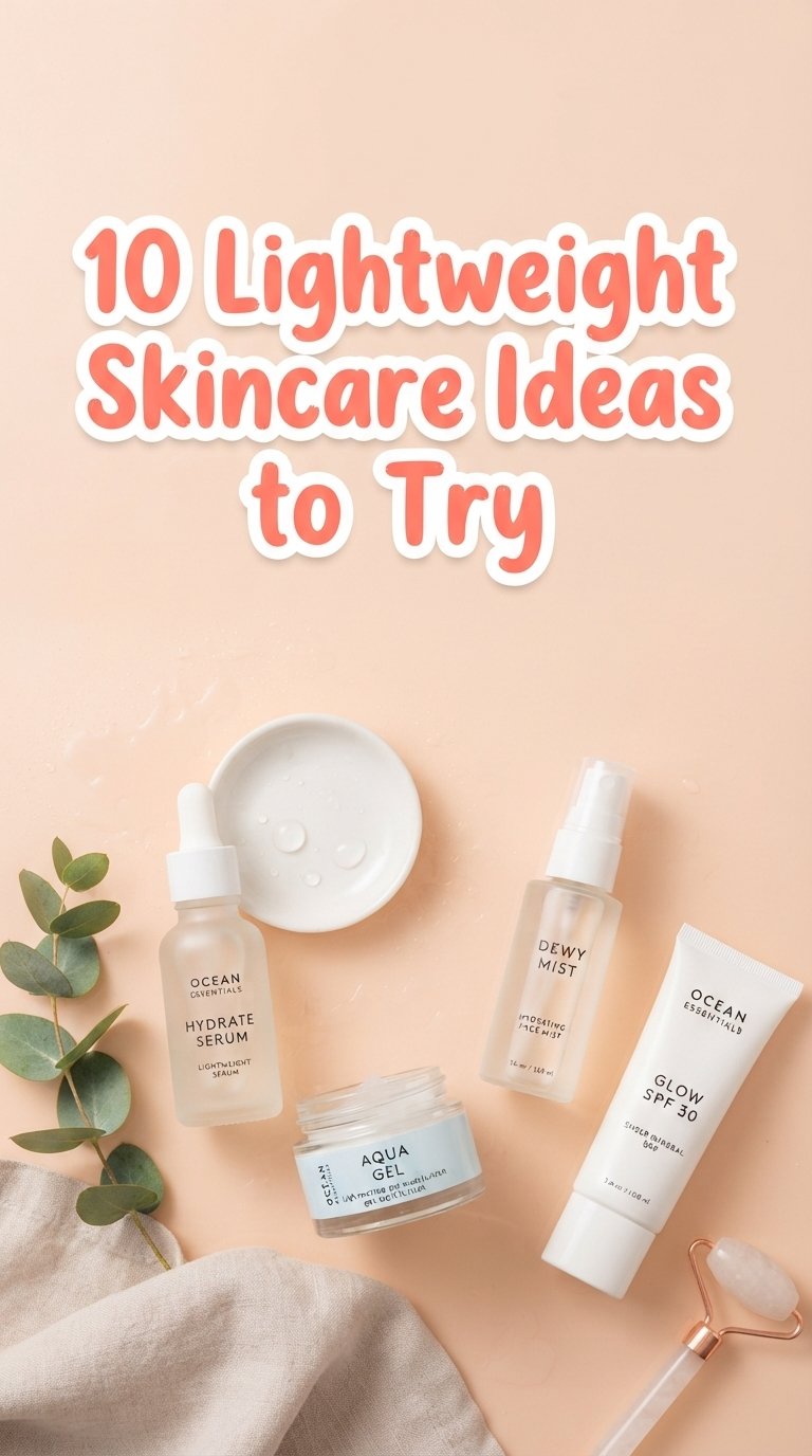 10 Lightweight Skincare Ideas to Try