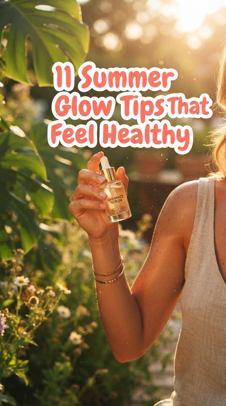 11 Summer Glow Tips That Feel Healthy
