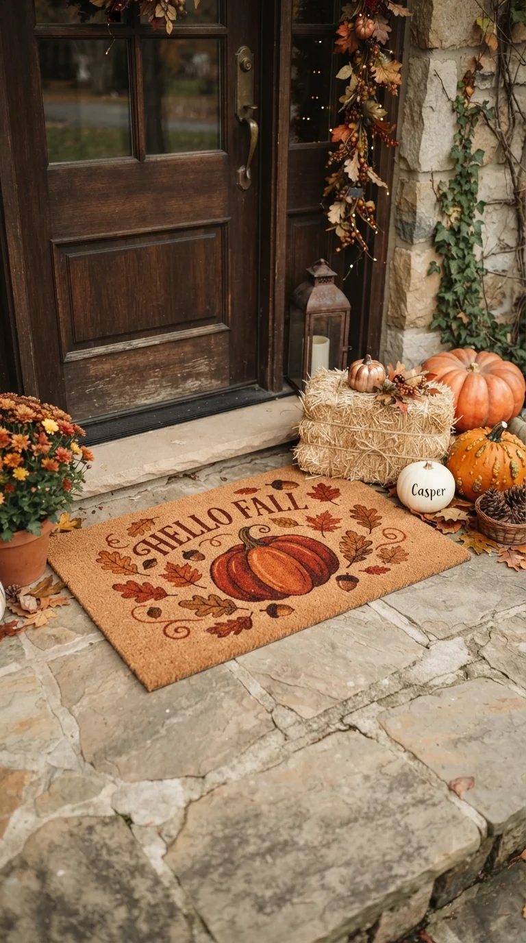 3. Cozy & Rustic for Autumn Leaves