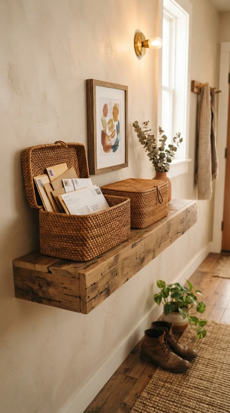 3. Utilize Boho Baskets for Stylish Storage