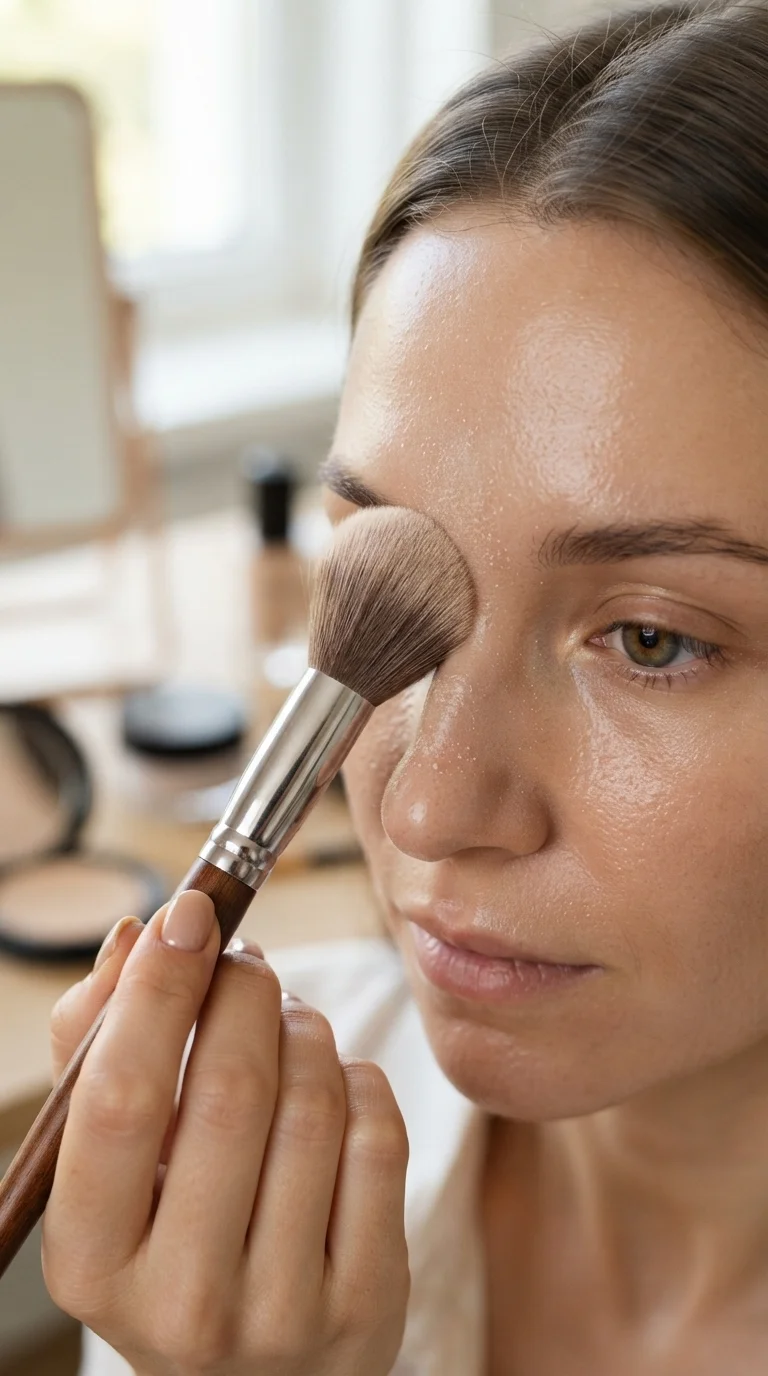 5. Strategically Set with Minimal Powder