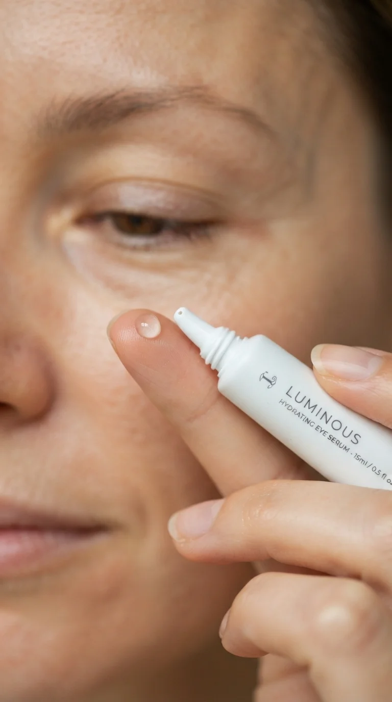 6. Skip the Heavy Eye Cream