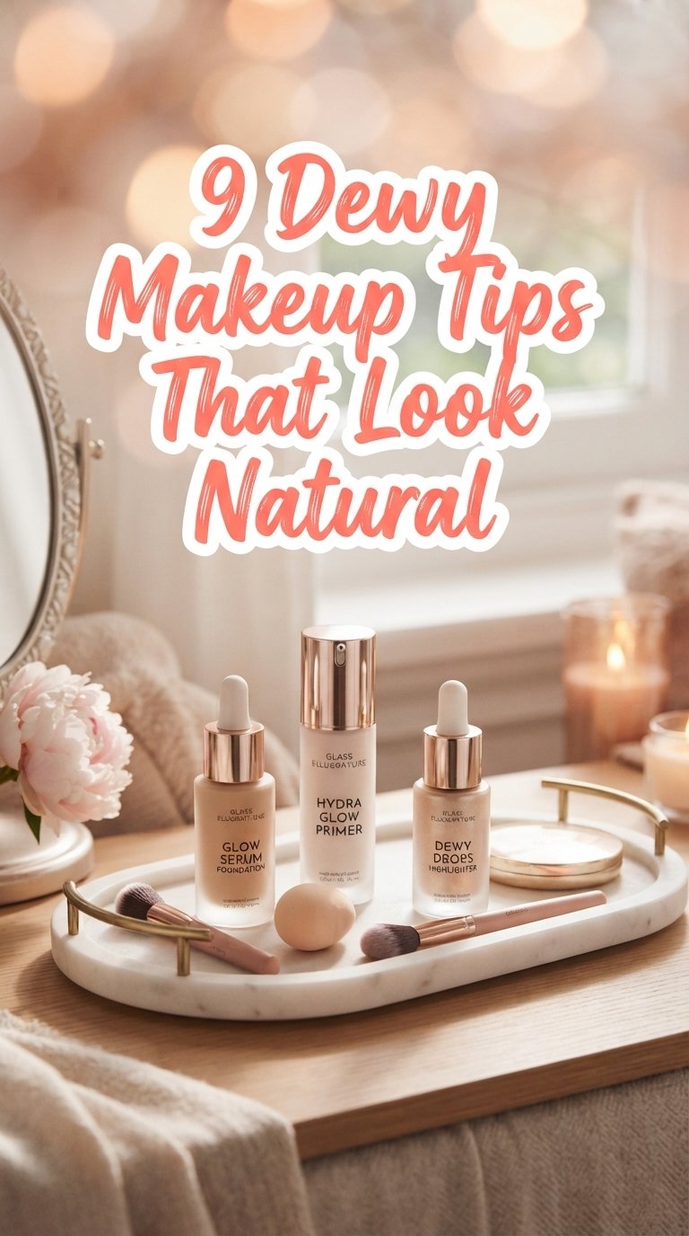 9 Dewy Makeup Tips That Look Natural