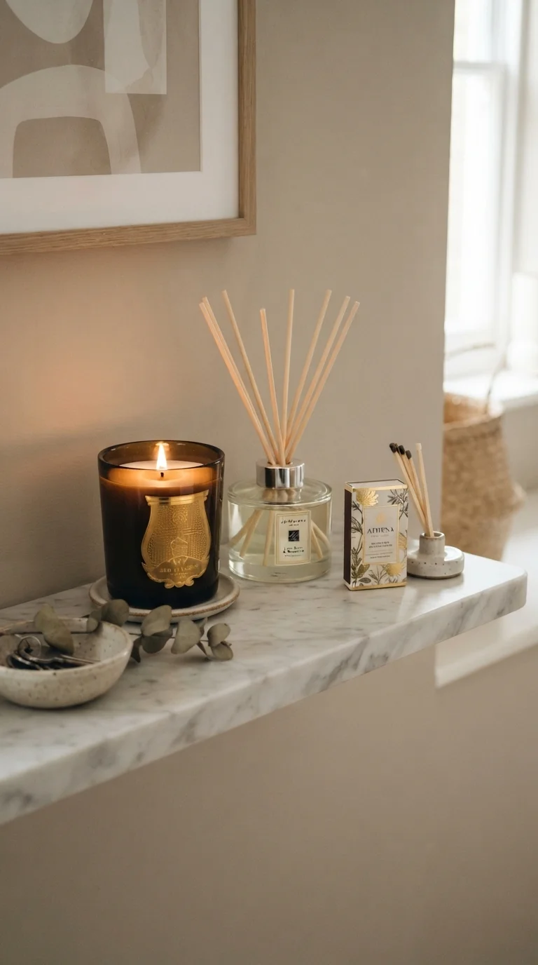 9. Set the Mood with Scented Candles and Diffusers