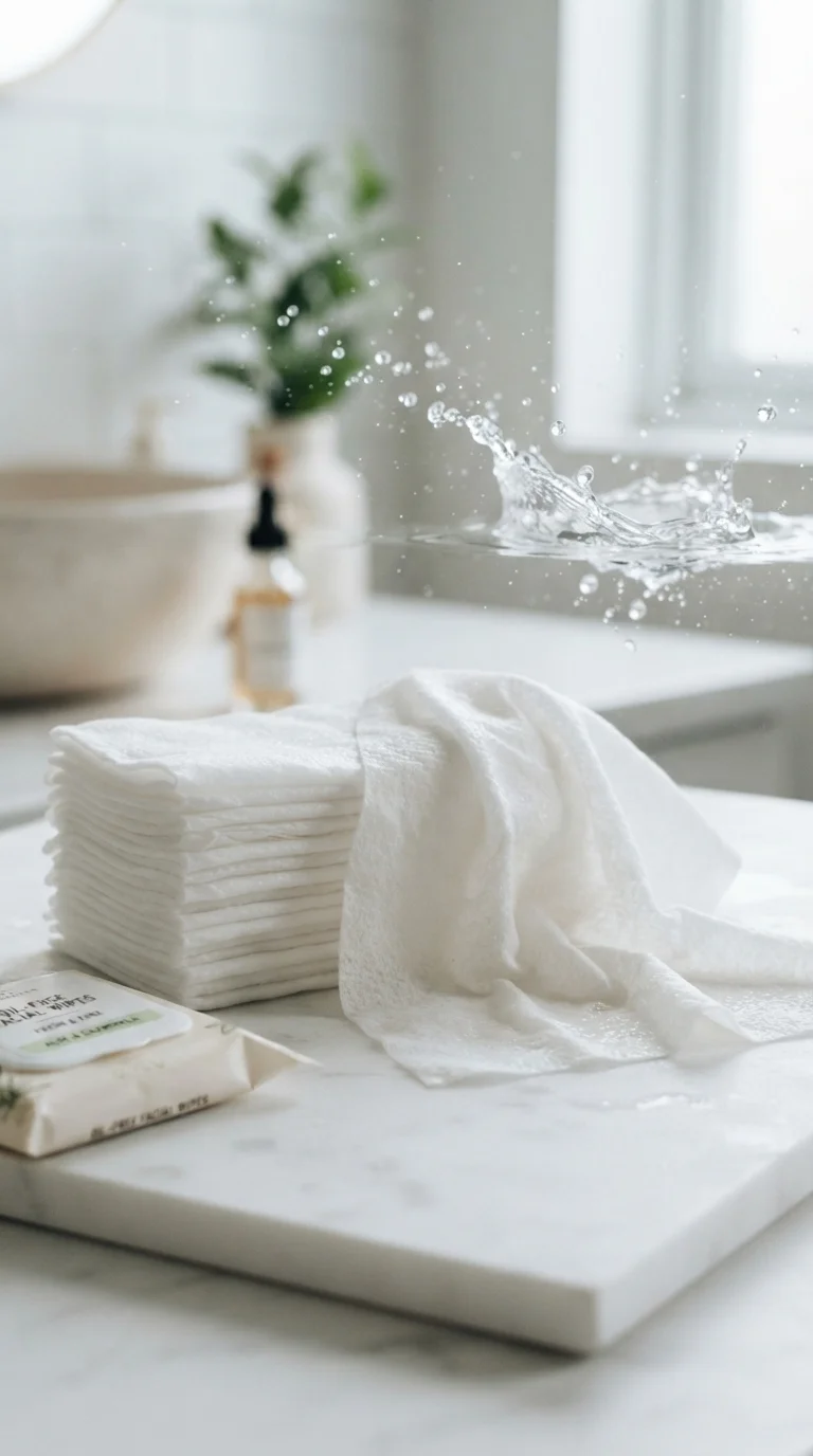 9. Use Oil-Free Facial Wipes for Quick Cleansing